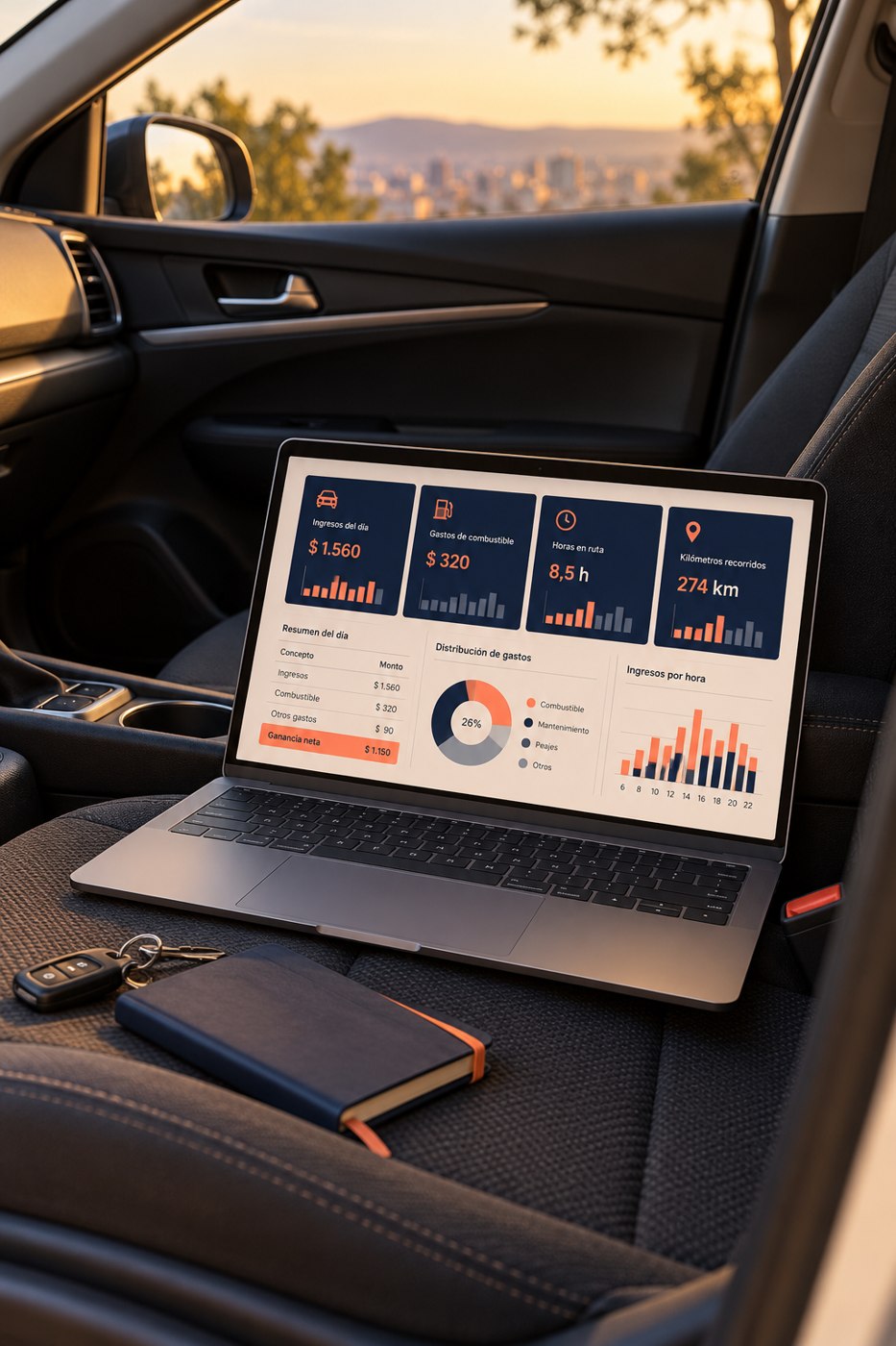 Representación visual de Conductor Pro